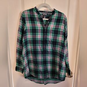 Lands End Flannel Shirt